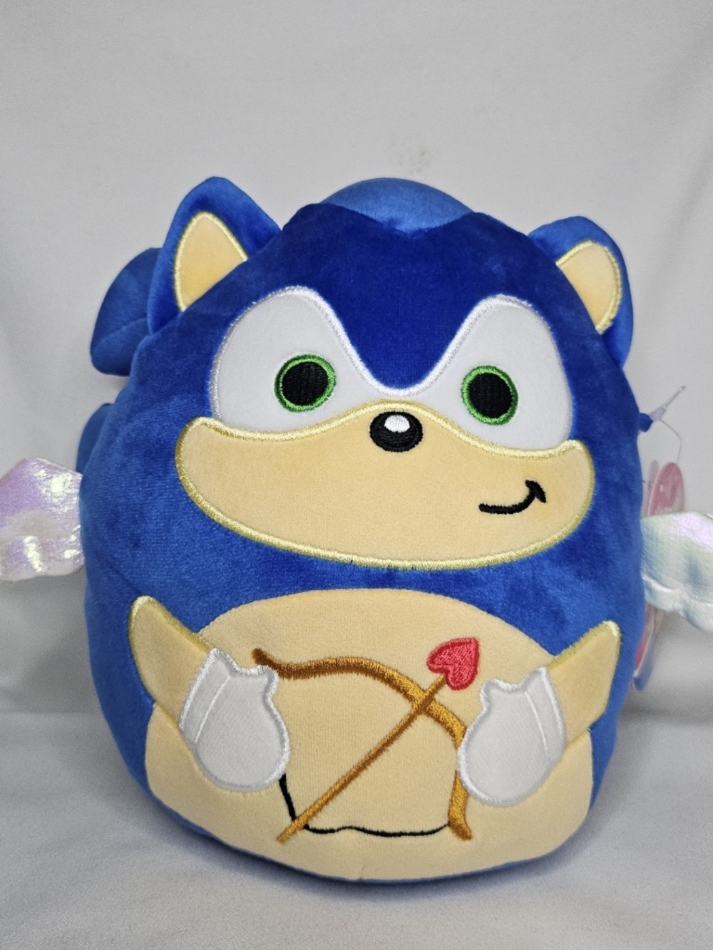 New 2026 Squishmallows Sega Sonic the Hedgehog Cupid Valentines Day Plush 8"